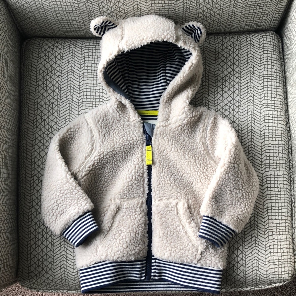 Mini Boden jacket hoodie